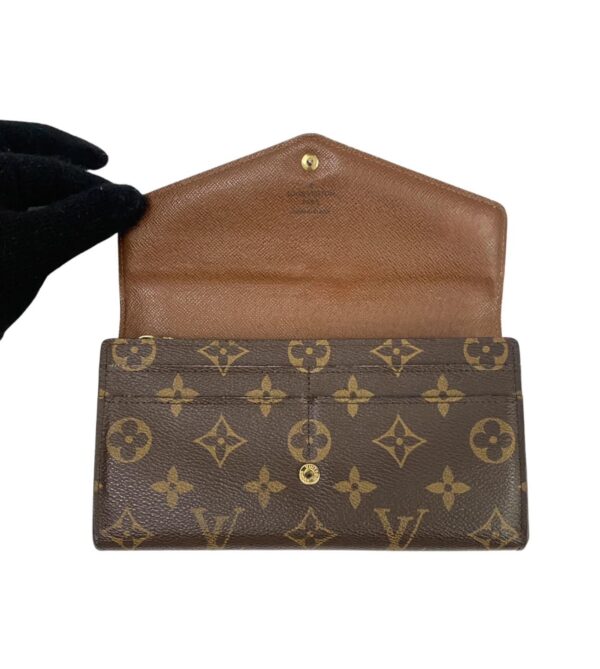 Louis Vuitton Monogram Sarah Wallet - Image 3