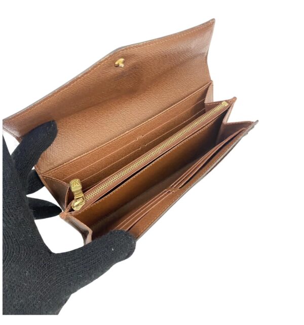 Louis Vuitton Monogram Sarah Wallet - Image 4